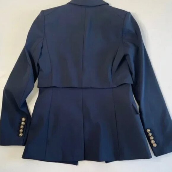 Veronica Beard Mori Dickey Jacket Navy Blue Size 4 NWT - Picture 10 of 16